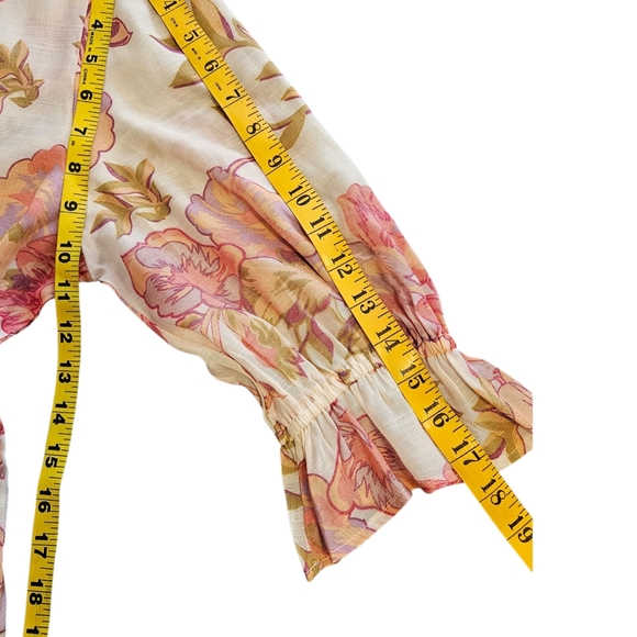 Floral Print Blouse-NWT- Size LP - Picture 13 of 16